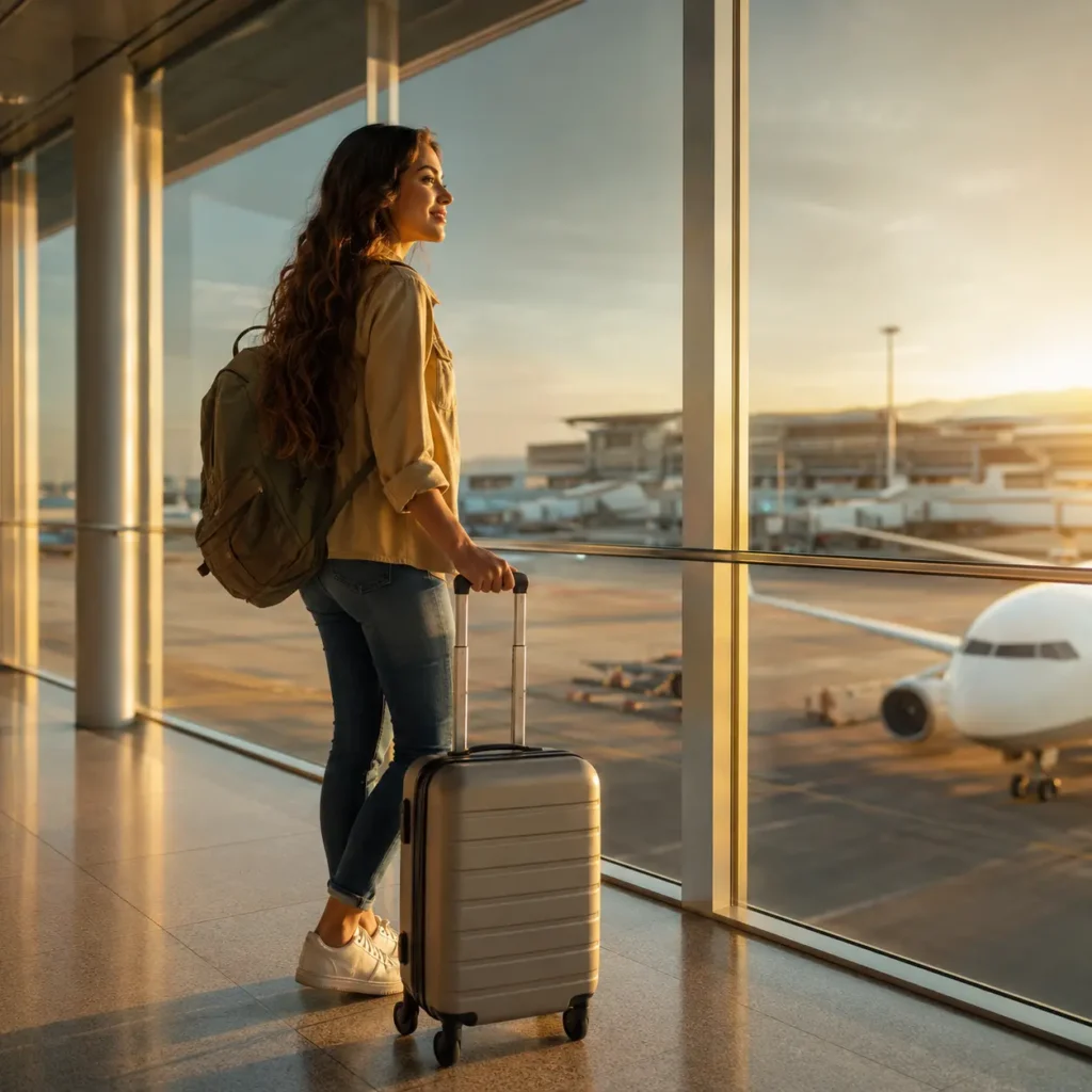 imagem seguro viagem em Pelotas e região - Viajante com seguro viagem contratado em Pelotas
